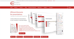 Desktop Screenshot of efficient-elements.com